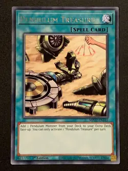 Pendulum Treasure | MP22-EN165 | Rare | 1st Edition | YuGiOh TCG - Image 1