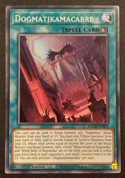 Dogmatikamacabre | BACH-EN054 | Common | 1st Edition | YuGiOh TCG - Image 1