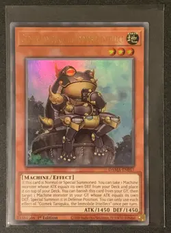 Gizmek Taniguku, the Immobile Intellect | DAMA-EN017 | Ultra Rare | 1st | YuGiOh - Image 1