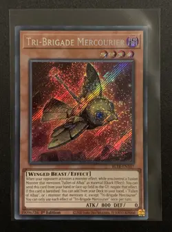 Tri-Brigade Mercourier - BLTR-EN107 - Secret Rare - 1st Edition - Yugioh TCG - Image 1