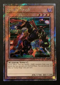 Strike Ninja - RA03-EN131 - Platimun Secret Rare - 1st Edition - YuGiOh - Image 1
