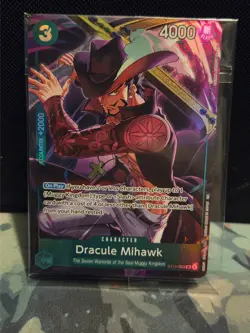 Dracule Mihawk (Illustration Box Vol.4) ST12-003 One Piece Promotion Cards Foil - Image 1