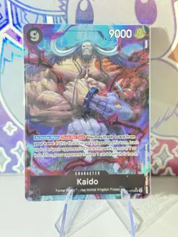 Kaido OP08-079 Alt Art Parallel SR One Piece Two Legends English Near Mint - Image 1