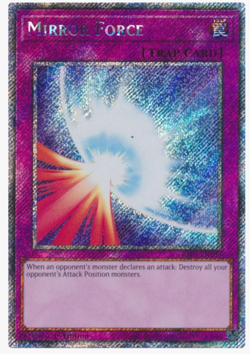 Yugioh Mirror Force RA03-EN093 Platinum Secret Rare - BonanzaNM - Image 1