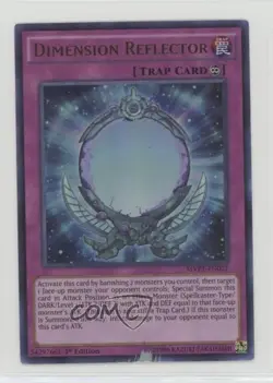Dimension Reflector 1st Ed. YuGiOh The Dark Side of s Movie Pack #MVP1-EN021 - Image 1