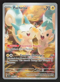 Pachirisu 208/198 Pokemon TCG SV01: Scarlet & Violet Base Set NM - Image 1