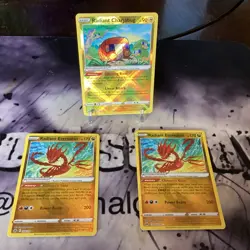 Radiant Charjabug 051/159 Holo Rare Pokemon Crown Zenith. Bonus (2) Eternatus🔥 - Image 1