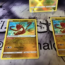 Radiant Charjabug 051/159 Holo Rare Pokemon Crown Zenith. Bonus (2) Eternatus🔥 - Image 3