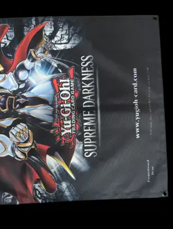 Yugioh Supreme Darkness OTS Promotional Banner - Image 3