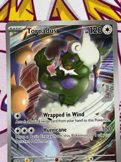 Pokemon TCG - Tornadus SVP 210 - Black Star Promo - Illustration Rare - NM - Image 2