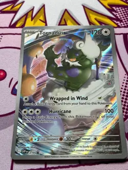 Pokemon TCG - Tornadus SVP 210 - Black Star Promo - Illustration Rare - NM - Image 4
