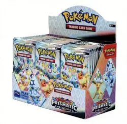Pokemon Prismatic Evolutions Booster Box by Nintendo Flareon Jolteon Eevee - Image 1