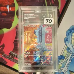 Pokemon Deerling 073/071 Sv5m Cyber Judge Art Rare Holo TAG 10 Japanese - Image 1