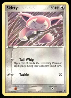 Skitty 62/108 Common Power Keepers Pokemon LP - Image 1