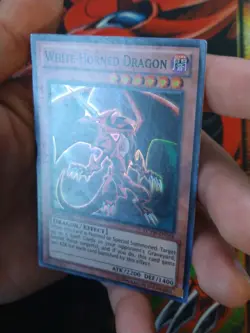 White-Horned Dragon - LCYW-EN164 - Super Rare - 1st Edition Yugioh LP - Image 2
