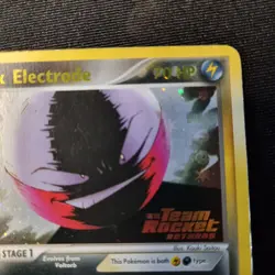 Dark Electrode Reverse Holo 4/109 Team Rocket Returns Pokemon TCG - Image 4