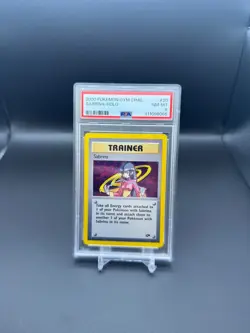 2000 POKEMON GYM CHALLENGE #20 SABRINA-HOLO PSA 8 - Image 1