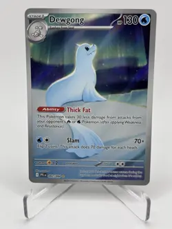 Pokemon Dewgong 097/094 Phantasmal Flames Mega Evolution Illustration Rare - Image 1