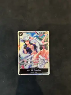 One Piece Card Game - Ms. All Sunday OP14-084 SR Super Rare English - Image 1