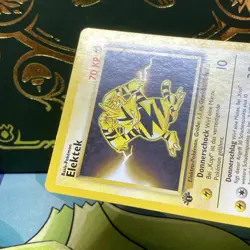 1st Edition Electabuzz (Elektek) 20/102 - GERMAN Base Set Pokemon Card MP - Image 3