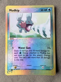 Mudkip 65/97 Reverse Holo EX Dragon Pokemon Card - Image 1