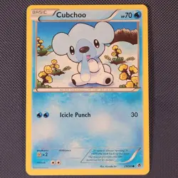 Cubchoo 29/98 - Emerging Powers - Common Pokemon Card - NM - Image 1