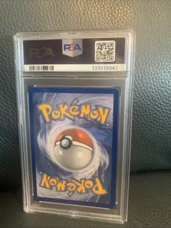 Pokemon 2013 Rayquaza Holo Card 93/113 Legendary Treasures PSA 8 - Image 3