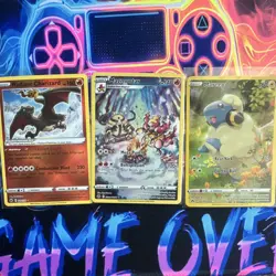 Pokemon Radiant Charizard, Magmortar, Mareep Lot English - 3 Cards - Image 1