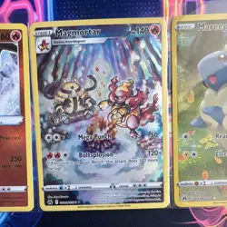 Pokemon Radiant Charizard, Magmortar, Mareep Lot English - 3 Cards - Image 4