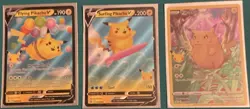 Pokemon TCG Celebrations 3 Card Lot Flying Pikachu V Surfing Pikachu V Pikachu - Image 1