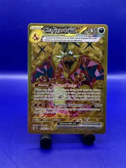 2023 Pokemon TCG Charizard ex 228/197 SV03 :Obsidian Flames Hyper Rare Card Holo - Image 1