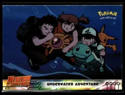 Underwater Adventure #17 Topps The First Movie Trading Cards Pokemon - Image 1