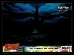 The Temple Of Mewtwo #18 Topps The First Movie Trading Cards Pokemon - Image 1