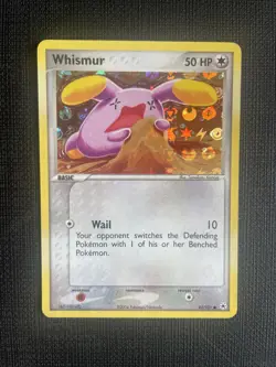 82/101 Whismur Reverse Holo Pokemon Card - EX Hidden Legends NM - Image 1