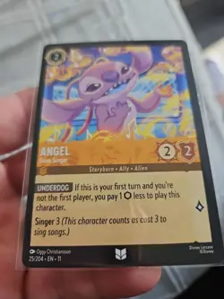 Disney Angel - Siren Singer Character Card 25/204 - Image 3