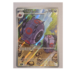 Pokemon Whirlipede 133/086 Sv: Black Bolt Illustration Rare Holo Card 2025 - Image 1