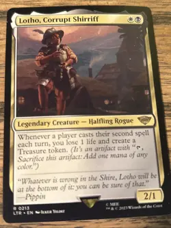 Lotho, Corrupt Shirriff - NM - MTG - The Lord of the Rings - LTR - ENG - Image 1