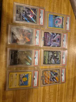 POKEMON PSA CARD LOT OF 8 GRADED * LOOK - Image 1
