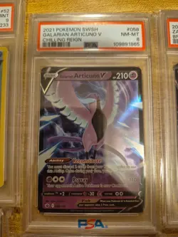 POKEMON PSA CARD LOT OF 8 GRADED * LOOK - Image 3