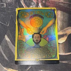 Dawn Of A New Age X1 Mtg Lord Of The Rings Nm Foil Borderless Poster - Image 1