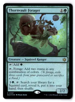 Thornvault Forager NM* FOIL Bloomurrow ENGLISH 0197 mtg -UnltdCards - Image 1