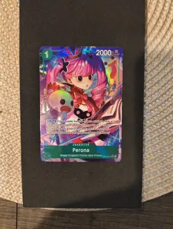 Perona Alt Art SR OP12-034 One Piece TCG Card - Image 1