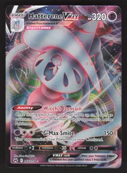 Hatterene VMAX 066/159 Pokemon TCG Crown Zenith NM - Image 1