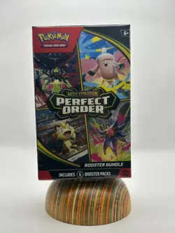 Pokemon Mega Evolution Perfect Order Booster Bundle Box – 6 Packs Sealed New - Image 1