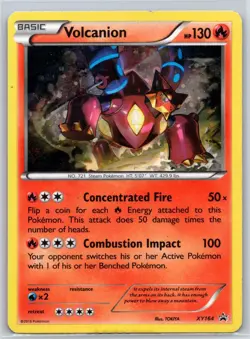 Volcanion - XY164 XY164 Holo P XY Promo HP Pokemon - Image 1
