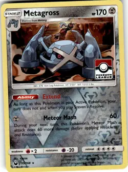 Metagross - 95/168 (Pokemon League) Promo League & Championship Cards 095/168 LP - Image 1