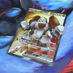 Pokemon TCG Destined Rivals Regirock Ex 214 Ultra Rare Holo - Image 3