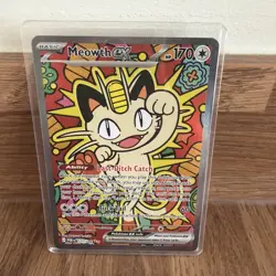 Meowth ex 121/088 ENGLISH Special Illustration Rare - Perfect Order SIR Pokemon - Image 2