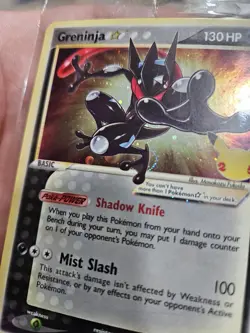 SWIRL SEALED Greninja Gold Star SWSH144 Black Star Promos Holo Pokemon 2021 NM - Image 1