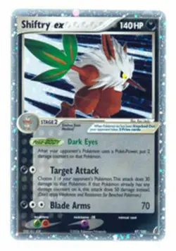 Pokemon: Shiftry EX 97/100 Ultra Rare Holo EX Crystal Guardians Lightly Played - Image 1